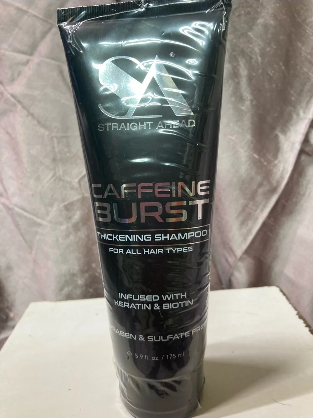 Caffeine Burst Thickening Shampoo - Black